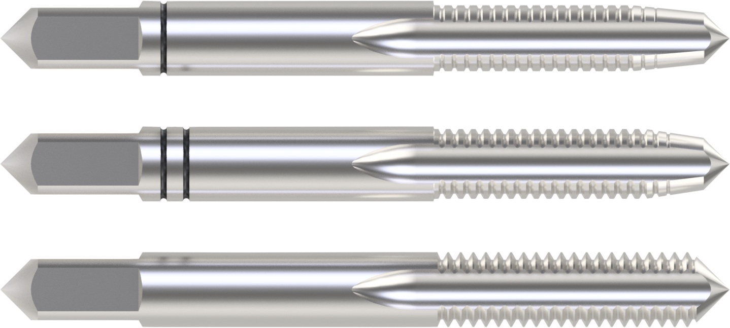 Jeu de taraud à main métrique HSS M6 DIN 352 - Forets metaux Milwaukee/ Taraud - Outils city