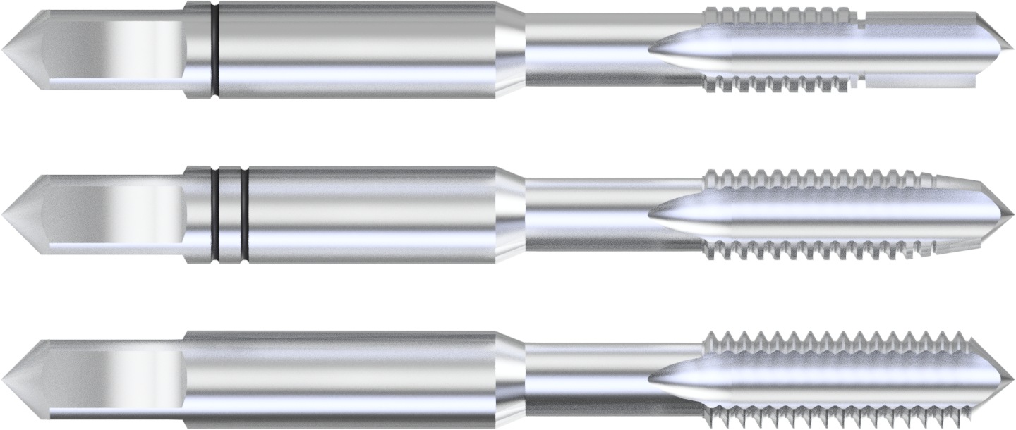 Jeu de tarauds à main DIN2181 HSS M38x1,50 - Maintenance Industrie